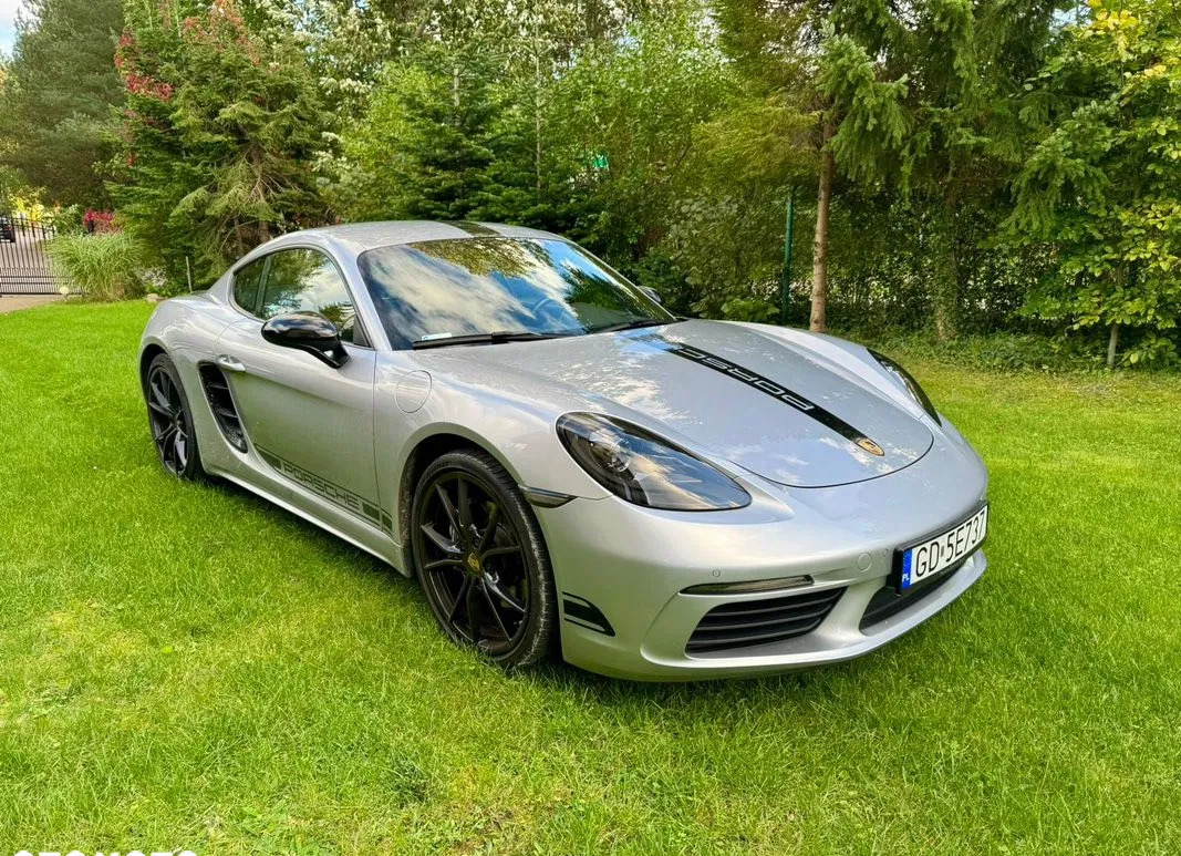 porsche 718 cayman świętokrzyskie Porsche 718 Cayman cena 210000 przebieg: 48500, rok produkcji 2018 z Gdynia